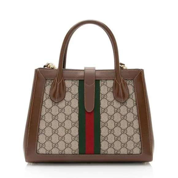 🦄 Rare Gucci GG Supreme Jackie 1961 Medium Tote - Picture 4 of 16